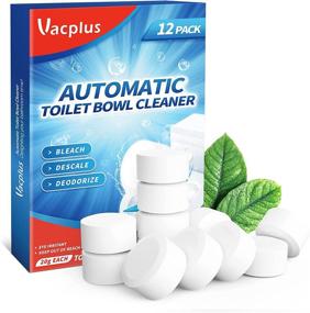 img 4 attached to Powerful 12 Pack Vacplus Toilet Bowl Cleaner Tablets with Bleach for Effortless Toilet Cleaning – Long-lasting Sustained-Release Technology