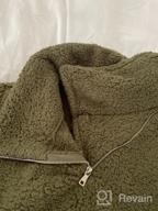 img 1 attached to Women'S Half Zip Sherpa Pullover Fleece Sweatshirt With Pockets review by Corey Bigglesworth