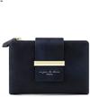 achieer leather compact multifunctional vintage women's handbags & wallets - wallets logo