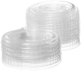 img 2 attached to Crystalware Disposable Plastic Portion Sizes