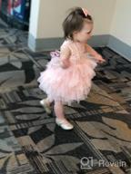 img 1 attached to Cilucu Baby Girls Party Dress: A Beautiful Peachy Pink Tutu For Special Occasions review by Gerson Lagerquist