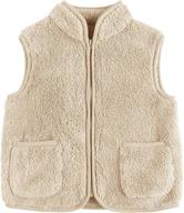 runcati sherpa sleeveless outwear toddler apparel & accessories baby boys : clothing logo