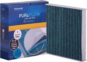 img 3 attached to 🚘 Premium Pureflow Cabin Air Filter PC5667X for 2004-2022 Jaguar, Land Rover, Lexus, Pontiac, Scion, Subaru, Toyota – Enhanced Air Quality and Optimal Performance