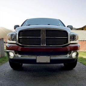 img 3 attached to LED Fog Lights Passing Lamps For Dodge Ram 1500/2500/3500 Pickups 2002-2009 & Durango 2004-2006, Upgraded XPCTD Black Truck Fog Lights