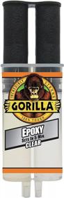 img 3 attached to Clear Gorilla 2 Part Epoxy Syringe, 5 Minute Set, .85 Ounce (Pack Of 6)