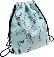 симпатичный женский рюкзак на шнурке для походов, занятий в спортзале и рюкзака - toperin логотип