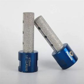 img 4 attached to Enlarging And Shaping Holes Made Easy With Raizi Diamond Finger Milling Bits - 2 Pcs (15Mm) Set