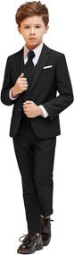 img 1 attached to Suits Formal Outfit: Tuxedo Blazer for Boys' Clothing - Suits & Sport Coats