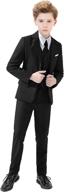 suits formal outfit: tuxedo blazer for boys' clothing - suits & sport coats logo