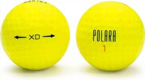 img 2 attached to Pack Of 12 Polara Golf Balls With Self-Correction Technology For Fixing Hooks And Slices - Ideal For Casual Golfers