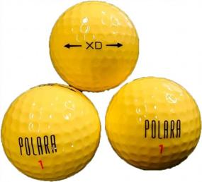 img 1 attached to Pack Of 12 Polara Golf Balls With Self-Correction Technology For Fixing Hooks And Slices - Ideal For Casual Golfers