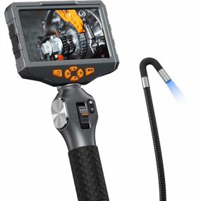 img 4 attached to Industrial-Grade Articulating Inspection Camera With 5" IPS Screen And HD 1080P Flexible Cable Snake