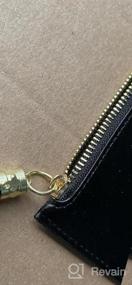 img 5 attached to Women'S Doormoon Tassel Keychain Wallet Wristlet Bracelet Ring Bangle