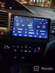 img 8 attached to AWESAFE Car Stereo Radio Android 10.0 для Honda Civic 2012, поддержка радио с сенсорным экраном Carplay Android Auto Bluetooth WiFi FM Mirror Link GPS-навигация Разделенный экран SWC