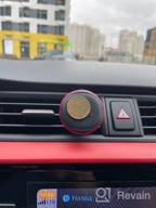 img 1 attached to Baseus Magnetic Air Vent Car Mount Holder Gold review by Makoto  Yoshimoto ᠌