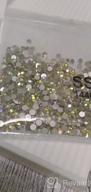 img 1 attached to Sparkle And Shine: Beadsland'S 1440Pcs Flat Back Crystal Rhinestones In Light Siam (2.7-2.8Mm) SS10 Round Gems review by Christine Flores