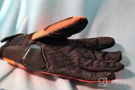 img 1 attached to 🧤 COFIT Breathable Mesh Motorcycle Gloves with Hard Knuckle, Touchscreen, for Men and Women - Ideal for BMX, ATV, MTB Riding, Road Racing, Cycling, and Bike review by Mark Powell