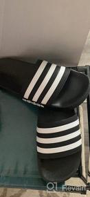 img 5 attached to Unisex Youth Adilette Shower Black Girls' Shoes by Adidas: A Perfect Blend of Comfort and Style