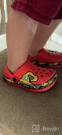 img 1 attached to FolHaoth Boys' Dinosaur Non Slip Slippers - Toddlers' Shoes review by Mike Bonilla
