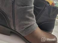 img 1 attached to Women'S Ankle Boots By GLOBALWIN - Low Heel Booties For Women! review by Curby Alston