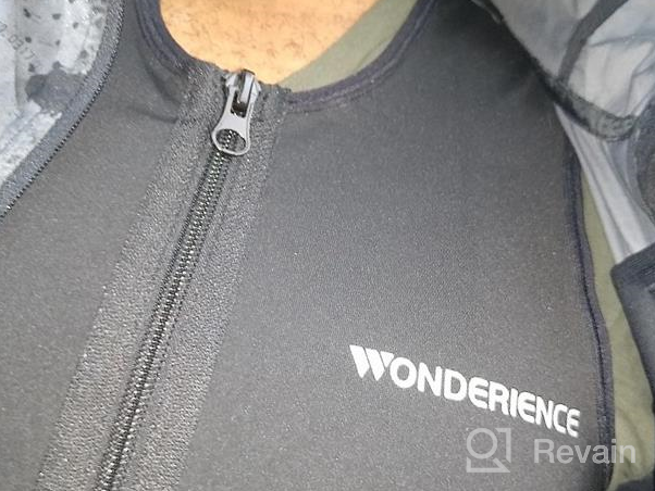 img 1 attached to Maximize Your Workout With Wonderience Men'S Waist Trainer Sauna Suit review by Brandon Guidroz