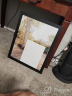 img 1 attached to Display Your Posters In Style With Americanflat'S 20X30 Driftwood Poster Frame - Versatile Horizontal And Vertical Formats With Easy Hanging Hardware review by Jennifer Faiva