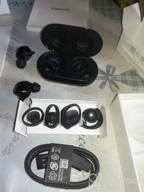img 2 attached to Upgrade Your Audio Experience with Samsung Galaxy Buds+ Plus: True Wireless Earbuds with Improved Battery and Call Quality in White, including Wireless Charging Case and Velvet Pouch. review by Anson Chen ᠌