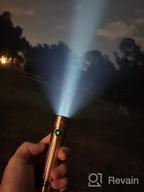 img 1 attached to Olight Warrior Mini2 1750 Lumen Rechargeable Tactical Flashlight With Dual Switch & Proximity Sensor, High Performance LED EDC, Outdoor Camping And Emergency Light (Desert Tan) review by Zachary Pete