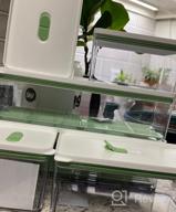 img 1 attached to 6 Pack Stackable Fridge Organizers And Storage Bins - MineSign Clear Refrigerator Containers W/ Vented Lids & Drainer For Produce, Fruit, Lettuce Saver Keeper In Freezer Kitchen review by Ryan Brady