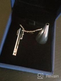 img 7 attached to Ristake Memorial Necklace: Stainless Steel Cremation Jewelry for Ashes