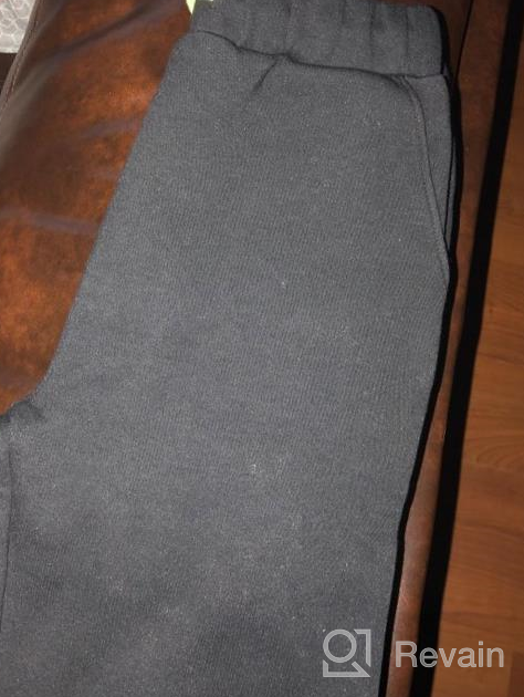 img 1 attached to 🩳 Comfortable Kid Unisex Sweatpants with Pockets - Perfect for Boys' Clothing Collection review by Marcus Dorgham