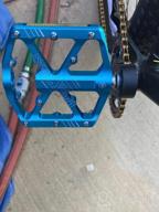 img 1 attached to Durable MZYRH Aluminum Alloy Bike Pedals With 3 Sealed Bearings And Reflectors - Perfect For Mountain And Road Bikes review by Alejandro Anaya