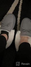 img 5 attached to Warm & Cozy Women'S House Shoes: Mishansha Memory Foam Slippers With Fleece Lining And Anti-Skid Sole