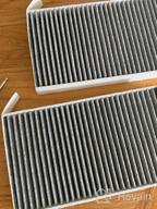 img 1 attached to Motrobe Tesla Model Y Model 3 Activated Carbon Cabin Air Filter 2Pcs 2016-2023 review by Larry Allen