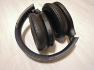 img 2 attached to SONY - WH-H910N h.Ear on 3 Wireless Noise Cancelling Over-The-Ear Bluetooth Headphones with Dual Noise Cancellation Microphones, High-Resolution Audio, Earcups Stereophony - Black + Audio Extension review by Anastazja Andrzejews ᠌
