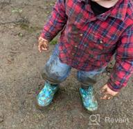 img 1 attached to Hibigo Waterproof Neoprene 👦 Mudboots for Boys – Toddler Shoes review by Byron Lucas