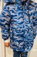 img 1 attached to 👦 GGleaf Boys' Hooded Quilted Outerwear in Blackish: Stylish Jackets & Coats for Your Little Gentleman review by Romas Pennington