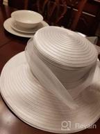 img 1 attached to 👒 Stylish FORBUSITE Church Kentucky Dress Derby Hats: Must-Have Accessories for Women review by Gabriel Day