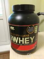 img 1 attached to Optimum Nutrition's Vanilla Ice Cream Gold Standard Whey Protein Powder, 2lb - May Vary in Packaging review by Minoru Koshida ᠌