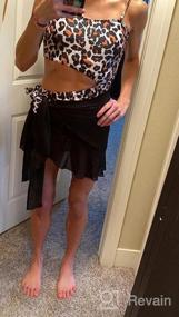 img 8 attached to 👙 Lecieldusoir Women's Sarong Coverups: Stylish Chiffon Wrap Skirt for Beach and Swimwear