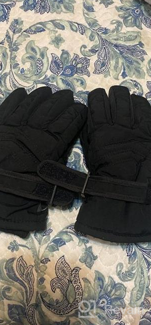 img 1 attached to 🧤 Ultimate Winter Running Snowboard Mittens: Boys' Outdoor Accessories for Cold Weather review by Byron Lucas