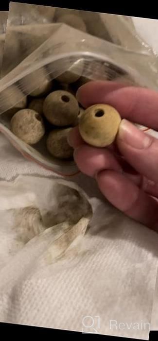 img 1 attached to 1100Pcs Wood Beads For Crafts, PAXCOO Wooden Beads Assorted Size Unfinished Natural Round Woode Beads For Craft Garland, 6 Sizes (20Mm, 16Mm, 12Mm, 10Mm, 8Mm, 6Mm) review by Melanie Phillips