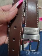 img 1 attached to Stylish Steve Madden Kids' Reversible Belt for Boys review by Marvin Nadeau