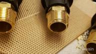 img 1 attached to SUNGATOR Solid Brass Pipe Fitting, Hex Nipple, 1/8" X 1/8" NPT Male Pipe Thread Adapter (2-Pack) review by Bob Kussmaul