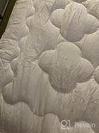 img 1 attached to Stay Cool And Comfortable With GRT Bamboo Full Size Mattress Pad Cover - Thick, Quilted, And Breathable review by Joseph Mannasseh