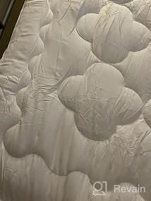 img 8 attached to Stay Cool And Comfortable With GRT Bamboo Full Size Mattress Pad Cover - Thick, Quilted, And Breathable