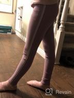 img 1 attached to Rosybrown Idlecat Cotton Leggings for Girls - Spring Girls' Clothing review by Matthew Guiney
