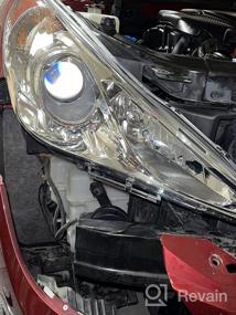 img 7 attached to Замена блока фар Hyundai Sonata 2011-2014 — хромированный корпус, янтарный отражатель и прозрачная линза