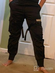 img 6 attached to Сочетание стиля и комфорта: мужские спортивные штаны ONTTNO с эластичной резинкой на талии