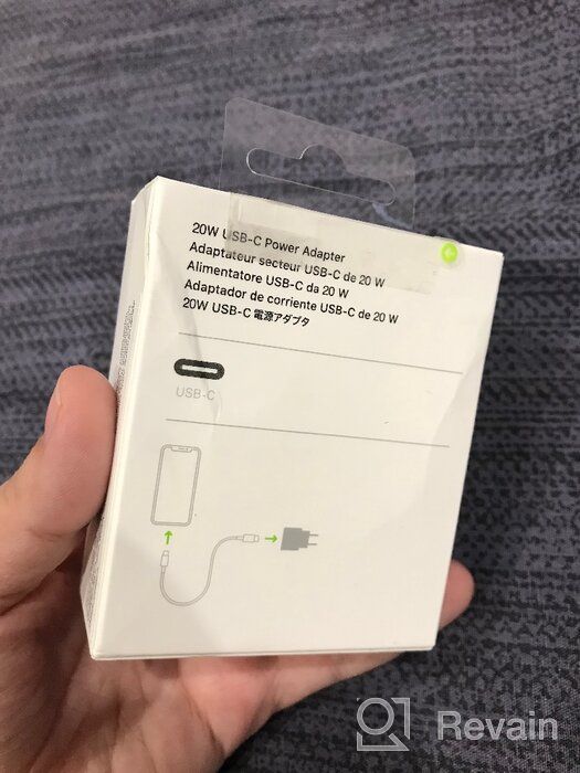 img 1 attached to Mains charger Apple MHJE3ZM/A, 20 W, white review by Doyun Won ᠌